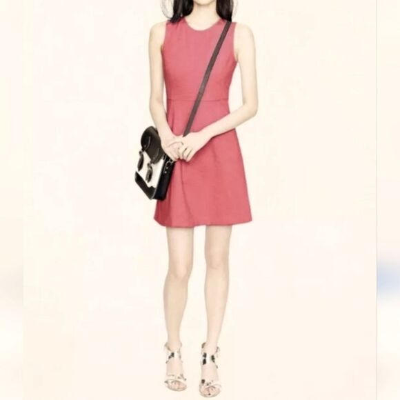 J. Crew Ponte Knit Fit and Flare Dress - Picture 1 of 11